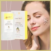 ราคา Sun Screen Stick Makeup Sun Screen SPF50 Protector กันน้ําน้ําหนักเบา Broad Spectrum Bar Sunblock สําหรับ pmuisth (51650204007)