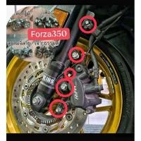 ราคา น๊อตยึดปั๊มหน้าforza350 ADV350 2 ตัว แถมสายเบรค 3 ตัว (27326593144)