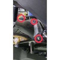 ราคา บังโคลนหลัง adv 350 คลิก 160 PCX 160 giorno forza สแตนเลสแท้ชุด 3 ตัว (27028669070)