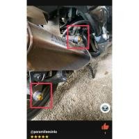 ราคา น๊อตยึดท่อ Xmax ท่อแต่งAtom ลายเฟือง เจาะดอกไม้ สแตนเลสราคาต่อ 1 ชุด (26868858550)