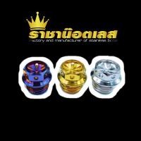 ราคา อุดน้ำมันเครื่อง เจาะดอกไม้เกลียวหยาบ เกลียวละเอียด ใส่ได้ทั้งHonda Yamaha (13381013536)