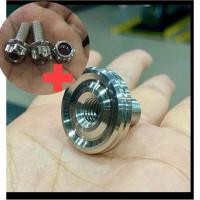 ราคา น๊อตยึดดั้มหน้า หลัง บูทฝาดั้มร่อง1ลึก เฟือง2 เมียกันคาย 1ตัว 1 ชุดได้ 4 ชิ้น สำหรับคานเดิมๆ (40223999072)