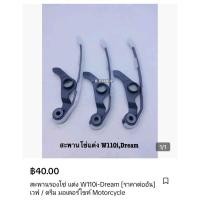 ราคา สะพานรองโซ่แต่งเวฟ 110i ดรีมราคาต่อ 1 ชุด (25188603420)