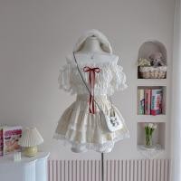 ราคา ชุดเซตปาดไหล่ฉลุ กระโปรงขนมชั้นลูกไม้ (41203841446)