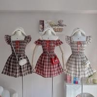 ราคา เดรส สม็อค แขนระบาย ลายดอกไม้ ลายสก็อต น่ารักมากกก (29975794764)