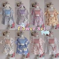 ราคา ชุดเซตลายดอกพาสเทล ลายเยอะ น่ารักมาก ต้อนรับสงกรานต์2025 (29827466569)