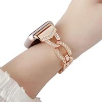 ราคา Bling Dressy สร้อยข้อมือสําหรับ Samsung Galaxy fit 3 huawei fit 3 2 1 se สายใหม่โลหะ Easy Adjustable Armband สําหรับผู้หญิงสายรัดข้อมือ (24094490580)