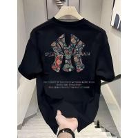 ราคา เสื้อยืดแขนสั้นผ้าฝ้ายแท้ สไตล์อเมริกัน เหมาะสำหรับทั้งผู้ชายและผู้หญิง (52701041208)