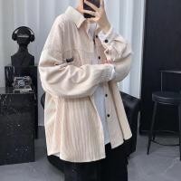 ราคา ฤดูใบไม้ผลิฤดูใบไม้ร่วงเสื้อแจ็คเก็ตผ้าลูกฟูกผู้ชาย อิน สไตล์ฮ่องกงลําลองจับคู่กางเกงยีนส์หล่ออินเทรนด์ชุดสองชิ้น (44901252759)