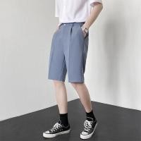 ราคา ชุดสูทบาง กางเกงขาสั้นผู้ชาย แบบเกาหลี ทันสมัย สบายในหน้าร้อน (41875514478)