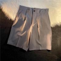 ราคา ชุดสูทฤดูร้อนสไตล์เกาหลี กางเกงขาสั้น ทรงเรียบร้อยและพอดีตัว เหมาะสำหรับใส่ลำลองหรือโอกาสสำคัญ (44225514175)