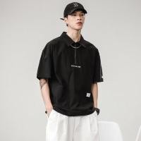 ราคา เสื้อยืดแขนสั้น ไซส์ใหญ่ สไตล์โปโล สีทึบ สำหรับผู้ชายในฤดูร้อน (52701041134)