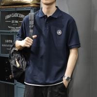 ราคา เสื้อโปโลสำหรับผู้ชาย แขนสั้น สไตล์ STREET WEAR ไซส์ใหญ่ ใส่สบายในฤดูร้อน (43472307746)