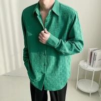 ราคา เสื้อลายสก๊อตแขนยาว สไตล์ฮ่องกงสำหรับผู้ชายทันสมัย ได้แรงบันดาลใจจาก Influencer (29993456811)