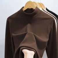 ราคา เสื้อผู้ชายครึ่งคอเต่า ออกแบบสำหรับฤดูกาลใบไม้ร่วงถึงหน้าหนาว จุดต่ำสุด พร้อมแปรงภายในกลางปกสองด้านและกำมะหยี่แขนยาว (25797689216)