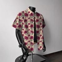 ราคา เสื้อฮาวายดอกไม้สำหรับผู้ชาย สไตล์หาดทรายแบบฮ่องกง ไซส์ใหญ่ พิมพ์ลายทาง ใส่สบายเหมาะกับริมทะเลและวันหยุด (44901252682)