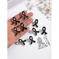 ราคา พร้อมส่ง เข็มกลัดโบว์ดำ เข็มกลัดไว้อาลัย เข็มกลัดไว้ทุกข์ เข็มกลัดติดหน้าอก (52900261818)