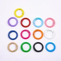 ราคา 25มม สปริงสีสี สปริงเปิดรอบ แหวนกุญแจ ทําเอง กระเป๋าแขวนอุปกรณ์เสริมชุดหูฟัง (25434649403)