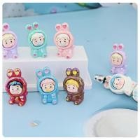ราคา ของตกแต่งกระต่ายแนนซี่ UV resin สไตล์การ์ตูน สำหรับตกแต่งโทรศัพท์มือถือ กระเป๋า และกุญแจ (42765502344)