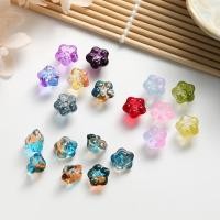 ราคา 50ชิ้นไล่โทนสีแก้วขี้ผึ้งแอปเปิ้ลดอกไม้หลุมตรงแก้วลูกปัดสองสีผักบุ้งทําเองอุปกรณ์เครื่องประดับ (29133510928)