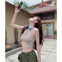 ราคา พร้อมสต็อก เร็ว การส่งสินค้า 2025 เสื้อสตรีเสื้อกั๊กแขนกุดเซ็กซี่ โชว์หน้าอก ผอมเพรียว Slimmer ดูการพิมพ์ Slimmer ดู วันหยุดชายทะเลฤดูร้อนสวมปาร์ตี้เล่นพักผ่อนทุกวัน (29186034697)