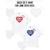 ราคา พร้อมส่ง บางไซส์ เสื้อยืด HUMAN MADE Daily s s tee 2025 Red Navy ของแท้จากShop ญี่ปุ่น (24095646291)