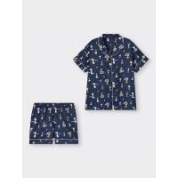 ราคา พร้อมส่งในไทย ชุดนอน GU Peanuts collection ผ้าซาตินนุ่มลื่นใส่สบาย (28691975618)