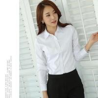 ราคา เสื้อเชิ้ตสีขาวสตรีสไตล์เกาหลีแบบเรียบง่าย แขนสั้น แขนยาว สไตล์เกาหลี กระชับรูปทรง ชุดทำงานไซส์ใหญ่ เสื้อนักเรียน ฤดูร้อน (55100609534)