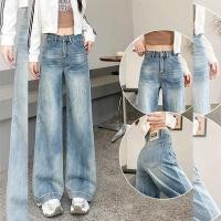 ราคา 2025 ฤดูใบไม้ร่วงสไตล์ใหม่หลวมย้อนยุคสีฟ้าเอวสูงอเมริกันฉีกกางเกงยีนส์ขากว้างผู้หญิง ผอมลง ดูกางเกงขาตรงชั้นกางเกง ฮ่องกง (42374235076)