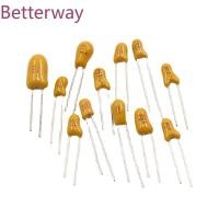 ราคา 10pcs DIP Tantalum capacitor 16V 25V 35V 50V 0 1UF 1uf 2 2UF 4 7UF 10UF 22UF 33UF 47UF 100UF 104 224 474 105 225 ใหม่ betterway (26670440836)