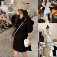 ราคา มินิเดรสคอตตอนทรงผู้ดี432 (24905103462)