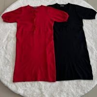 ราคา มินิเดรสคอกลมแขนพองโบว์หน้า D492 (24514068041)