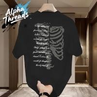 ราคา จัดส่งตลอด 24 ชั่วโมง เสื้อยืดโครงกระดูก Fallen Angel Wings พิมพ์คุณภาพสูง ลายดั้งเดิม สตรีทแวร์ระดับพรีเมียม (43212396599)