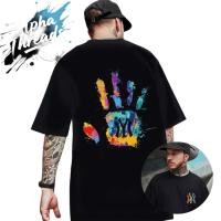 ราคา จัดส่งตลอด 24 ชั่วโมง เสื้อOversize เสื้อยืดคอกลมพิมพ์ลาย เสื้อยืดผู้ชาย ลายเท่ๆสีคมชัด ไม่ลอกไม่หลุดง่าย พร้อมส่ง (42010511685)