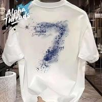 ราคา จัดส่งตลอด 24 ชั่วโมง Alpha Threads พร้อมส่ง ผู้หญิง เสื้อยืด oversize สไตล์เกาหลี ไม่แตกเมื่อซัก Seven Tayt (41659992527)