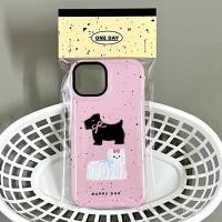 ราคา คู่มัวหมองสีดำและสีขาวลูกสุนัขเคสโทรศัพท์ไอโฟนสำหรับ iPhone 14 15 PRO MAX 13PROMAX 13Pro 12PROMAX 11PROMAX 12 11 XR 7plus xsmax 8PLUS เคสโทรศัพท์แบบสองในหนึ่งเดียวเคสแข็ง (29059707577)