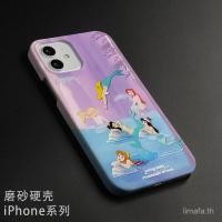 ราคา เคสโทรศัพท์การ์ตูนน่ารักหัวใจนางเงือก เข้ากันได้กับ iPhone 11 XR 7plus 8plus XSMax 12promax 13pro 14pro 15pro X 15promax เคสซิลิโคนแข็งกันกระแทก (26333286420)