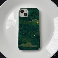 ราคา เคสโทรศัพท์แข็งกลางแจ้ง ลายดาวสีเขียว ใช้ได้กับ iPhone 11 11 Pro Max 12 13 14 15 16 Pro Max 14 Pro Max 13 Pro Max XS Max XR XS 8 Plus ปกซิลิโคนกันเหงื่อ (24744583643)