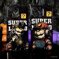 ราคา Camouflage Warrior Mario เคส iPhone เข้ากันได้กับ iPhone 11PROMAX 12 13PROMAX 14PROMAX 15PROMAX 15 14 13 12 11 XR x XS 15pro 14Pro เคสแข็งกันกระแทก (26106646299)