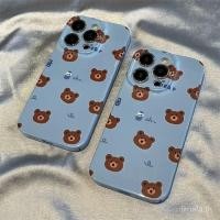 ราคา เคสมือถือซัมซุงลายหมีสีน้ำตาลแบบเต็มจอพร้อมพื้นสีฟ้า S24 ultra S23 PLUS s23ultra S22 S21 s22ultra A54 A73 A55 A12 a04s A13 A04 a04e (25839183614)