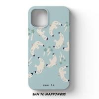 ราคา การ์ตูนดอกไม้ทาสีสด Seagull iPhone เคสโทรศัพท์เหมาะสําหรับ iPhone 13 14 Pro Max 15 Plus XR 8 Plus Hard Case XR 7 Plus XS Max ป้องกันฝุ่น 12 Pro Max 11 Anti drop กันกระแทก (24531338068)