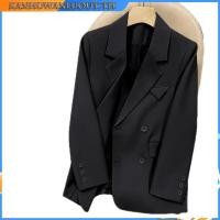 ราคา Suit jacket Women and Autumn New Korean fashionable suit top temperament leisure metal buckle white blazer woman (48201353162)