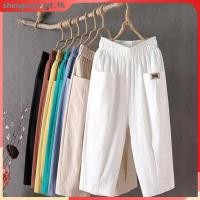 ราคา กางเกงฮาเร็มลําลอง ผ้าฝ้าย และผ้าลินิน เอวสูง ทรงหลวม ขนาดใหญ่ สไตล์เกาหลี มีสีดํา สีขาว สีเหลือง สีน้ําตาลแอปริคอท ไซซ์ M 4XL สําหรับผู้หญิง (28716409137)