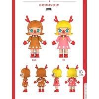ราคา Popmart MOLLY2016 Christmas Series POPMART ยืนยันรุ่น Mystery Box รูปเครื่องประดับอินเทรนด์ (26318511001)