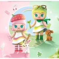 ราคา molly X Dolly Pop Mart molly Dolly Matcha สตรอเบอร์รี่ช็อกโกแลตฟิกเกอร์ (27619930312)