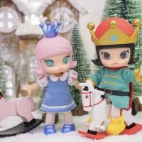 ราคา ของแท้ Popmart Popmart Molly Trojan Horse Set Action Figure BJD Figure Princess Prince Toy (25488974222)