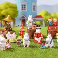 ราคา ของแท้ POPMART POPMART Moomin Valley Life Mystery Box รูปสํานักงานตุ๊กตาตกแต่งของขวัญ (28331368385)
