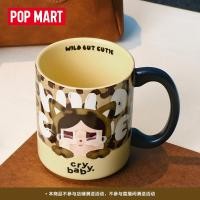 ราคา POPMART POPMART CRYBABY Leopard Cat Series Mug สินค้าแฟชั่นถ้วย (43401265355)