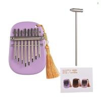 ราคา Kalimba Mini Thumb เปียโน 8 คีย์เครื่องดนตรีแบบพกพา Kalimba Thumb เปียโนเพลงค้อนของขวัญสําหรับผู้ใหญ่เริ่มต้นที่น่าสนใจ Party Travel Thumb เปียโนเครื่องมือ (40200702731)
