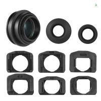 ราคา 1 51X Fixed Focus Viewfinder Eyepiece Eyecup แว่นขยายสําหรับกล้อง DSLR w 2 Eyepatch (40250695984)
